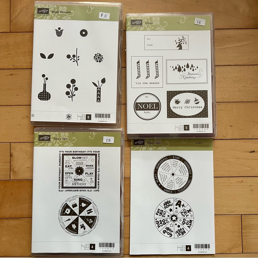Lot of Stampin’ Up stamp sets
